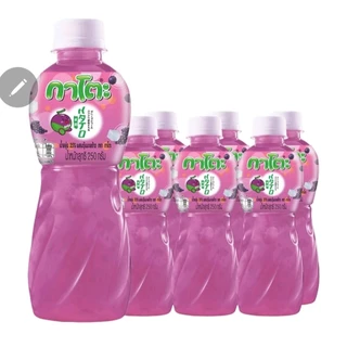 กาโตะ​ Kato น้ำผลไม้ผสมวุ้นมะพร้าว 250 กรัม แพ็ค 6 ขวด คละรสได้ สินค้าใหม่✨​พร้อมส่ง🔥​