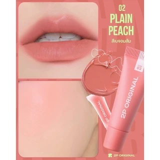 ถูก/แท้/มีไลฟ์ ลิป Oh My Tint Tube ลิปทินท์ 2P ทินท์ เนื้อละมุน เกลี่ยง่าย สีชัด ติดทน ทิ้งสเตน