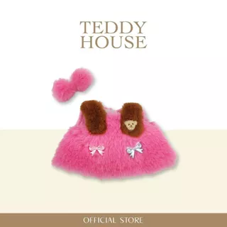 Teddy House : ชุดเสื้อผ้า Fluffy Love ชุดตุ๊กตา ขนาด 6 นิ้ว ตกแต่งตุ๊กตาน่ารัก ของขวัญ สุดคิ้วท์ ชุดเสื้อผ้าจิ๋ว