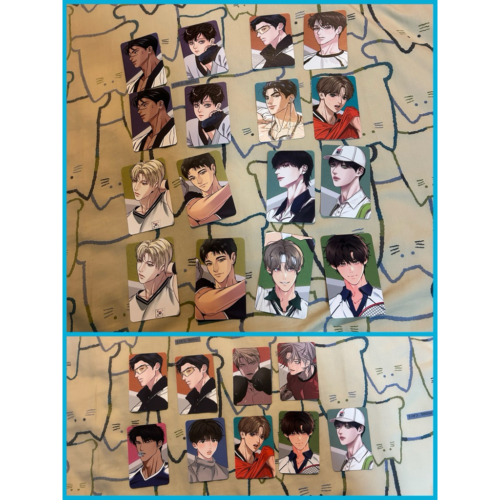 [พร้อมส่ง] พรีเมี่ยมวาย การ์ด jmee Team Lezhin collection photo cards Team A Team Lezhin collection 