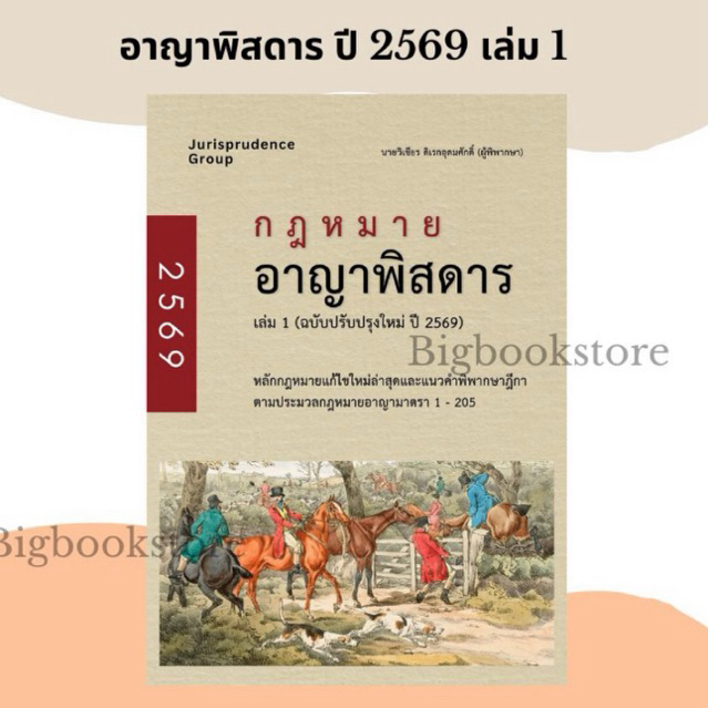 (พร้อมส่ง ) หนังสือกฎหมายอาญาพิสดาร เล่ม1  ฉบับปรับปรุง ปี 2569 ฉบับปีล่าสุด จูริส มี Goal Tracker Postcard จำกัด