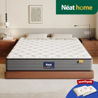 NEAT ที่นอนพ็อกเก็ตสปริง ทีนอน 6ฟุต 5 ฟุต 3.5 ฟุต ความหนา 9 นิ้ว ที่นอนยางพารา แถมหมอน ที่ นอน สปริง เกรด โรงแรม