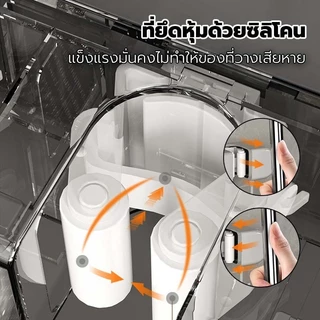 ที่แขวนไม้ถูพื้น ที่แขวนไม้ถูพื้นติดผนังกันน้ำ ที่หนีบไม้ถูพื้น ติดตั้งง่าย ประหยัดพื้นที่ ไม่ต้องเจาะรู แข็งแรงทนทาน
