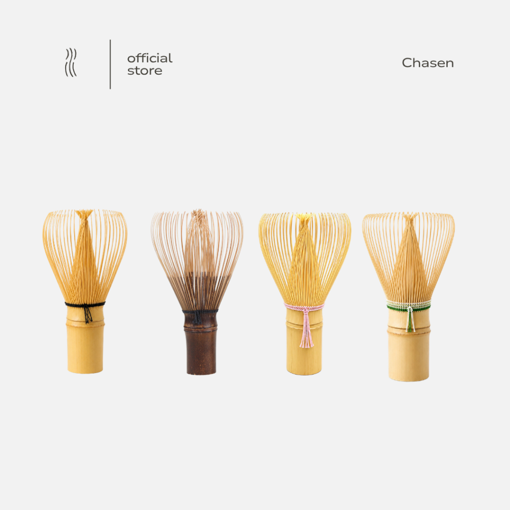 Tea Library | Chasen | แปรงชงมัทฉะไม้ทรงชิน | Premium Shin Fine Prongs