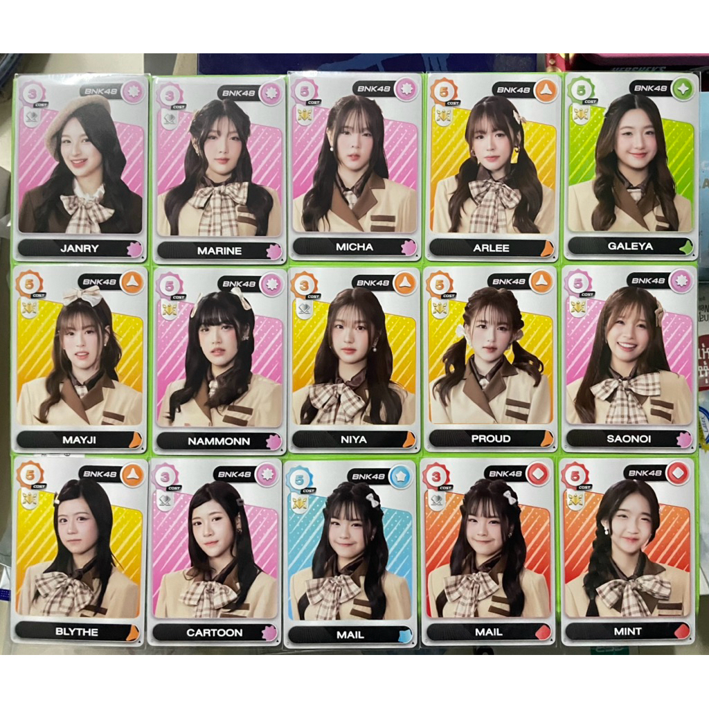 [Rare Card] R BNK48 CGM48 STAGE BATTLE Member Card