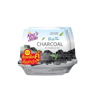 [1 แถม 1] King's Stella (คิงส์สเตลล่า) Into Nature Gel เจล น้ำหอมปรับอากาศ หอมยาวนาน 30 วัน 180g