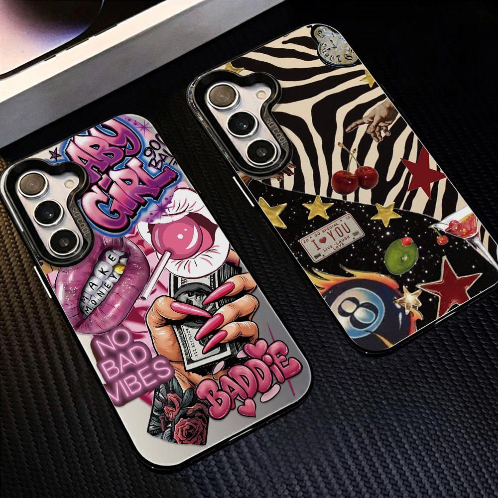 IMD เคสโทรศัพท์ For Samsung A37 A07 A17 A16 A06 A56 A55 A57 A36 A15 A05S 4G A35 A54 A26 A22 5G เคสมือถือ สีสันสดใส case