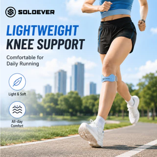 SOLOEVER ขายดี สายรัดเข่า ที่รัดเข่า สนับเข่า พยุงเข่า ผ้ารัดเข่า Knee Support Strap รัดเข่า