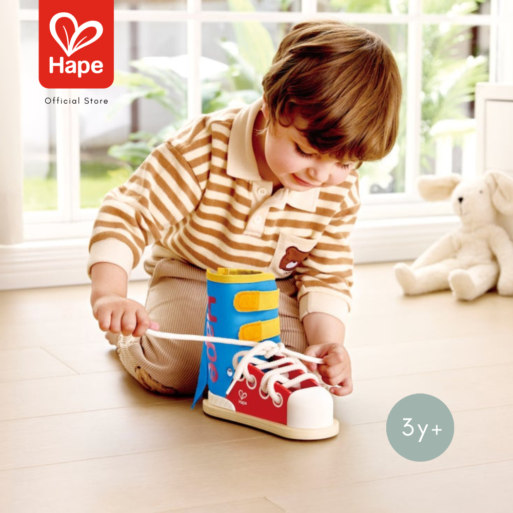 Hape Tie-It Lacing Sneaker รองเท้าผูกเชือกฝึกทักษะ รูปที่ 3