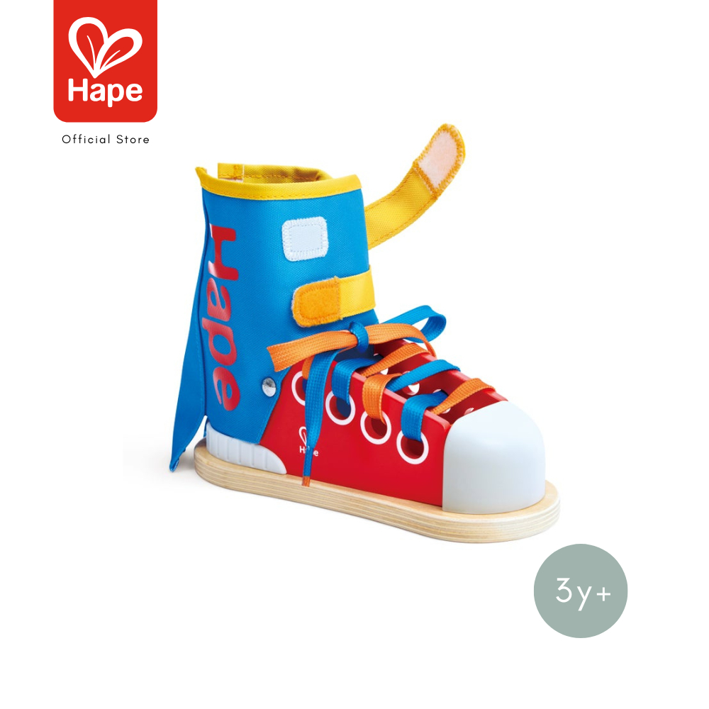 Hape Tie-It Lacing Sneaker รองเท้าผูกเชือกฝึกทักษะ รูปที่ 13