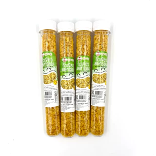 ใหม่! ถั่วเขียวอบกรอบ (ถั่วเขียวซีก) (ตราไทไทแบรนด์) Roasted Mung Bean พร้อมทาน อบกรอบไม่ปรุงรส ถั่วเขียวหลอด 50 กรัม
