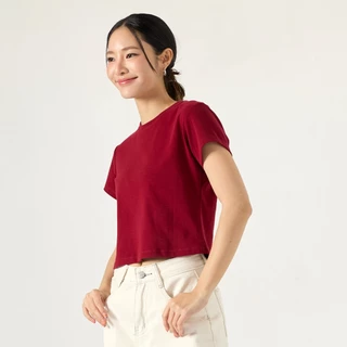 MEET ME - Top 0001 I BASIC JOYS เสื้อครอปเก็บหุ่นเป๊ะ