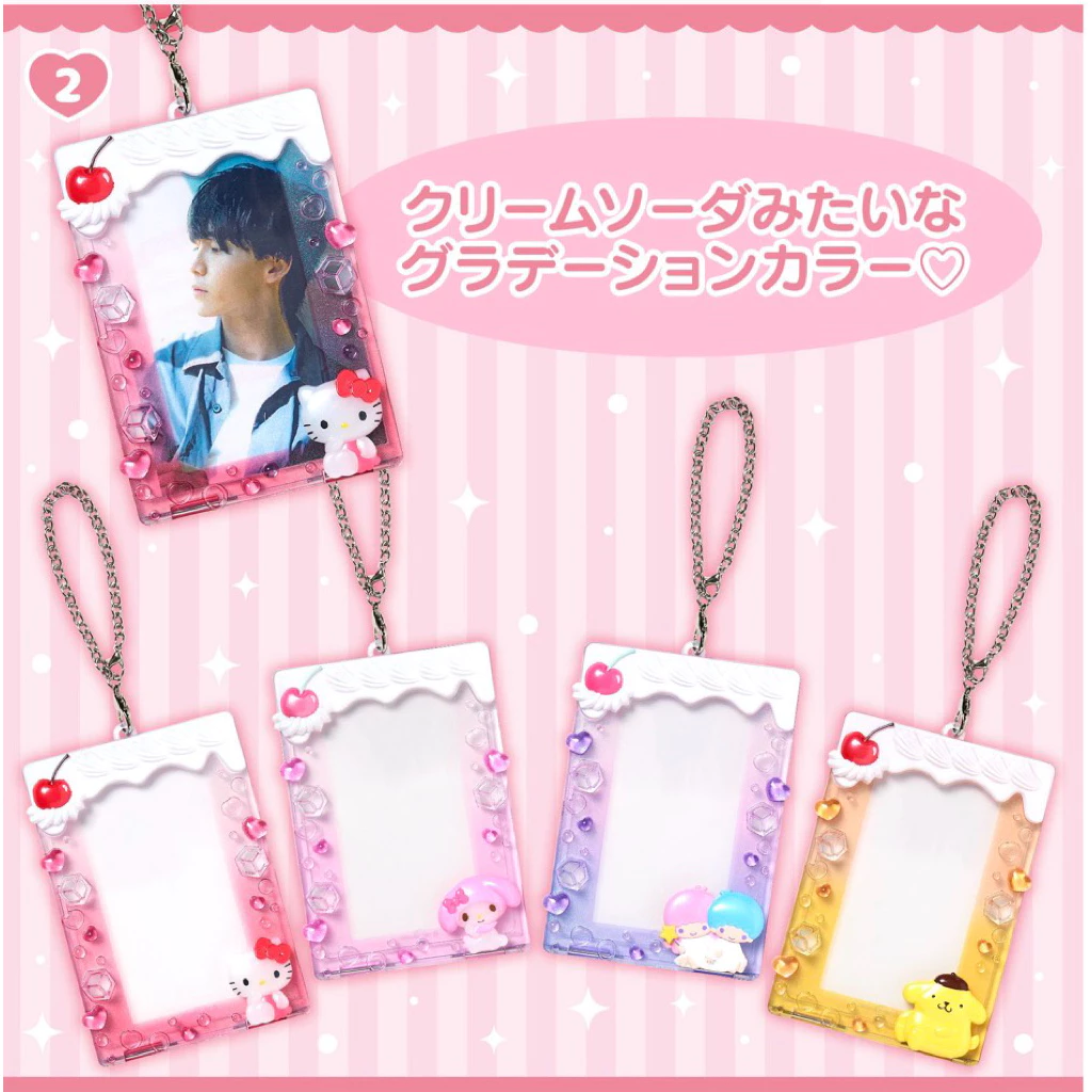 พร้อมส่ง Frame card Sanrio เฟรมการ์ดซานริโอ้ Sanrio enjoy idol series ของแท้จากญี่ปุ่น