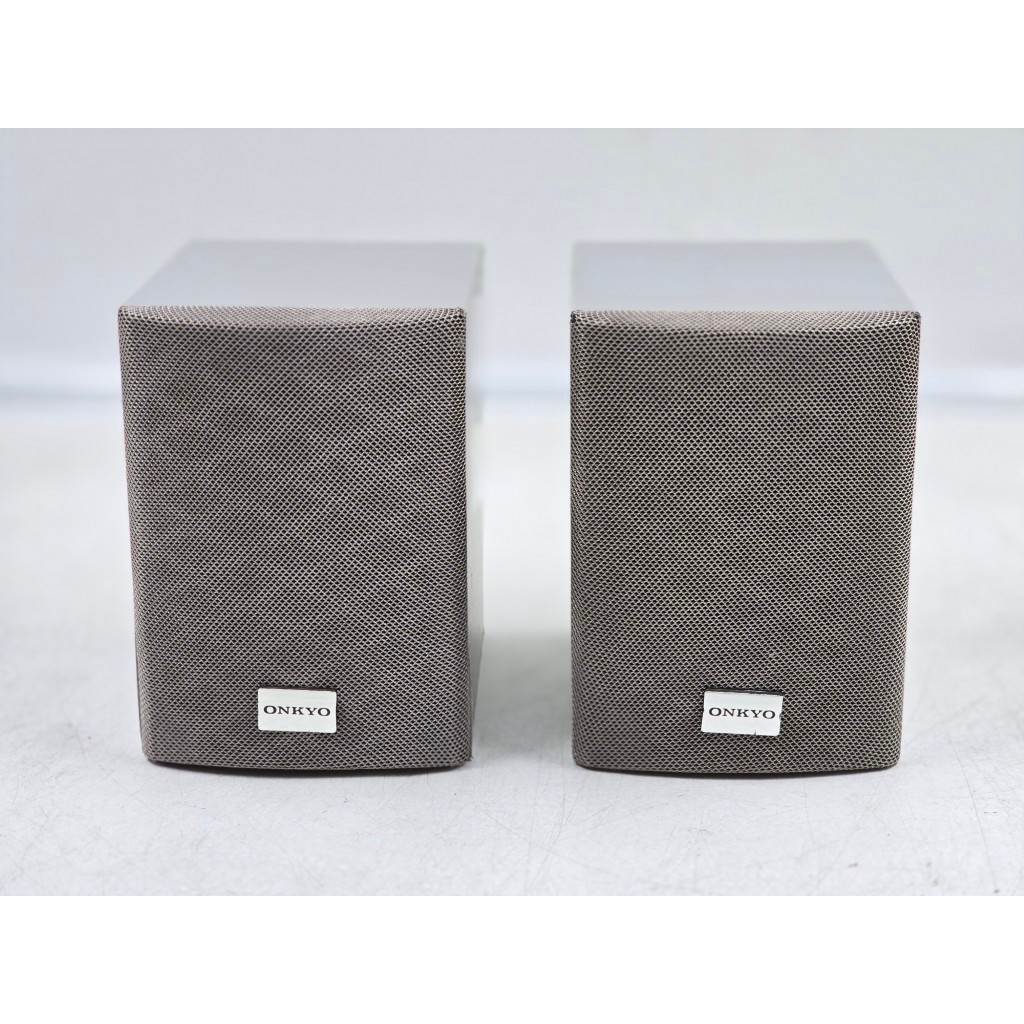 BJ128 ลำโพงญี่ปุ่นมือสอง 1 คู่ (758-760) ONKYO UXW-3.1ST 15W 6 โอห์ม Woofer 2.5 นิ้ว Size ตู้ 8.5x9.