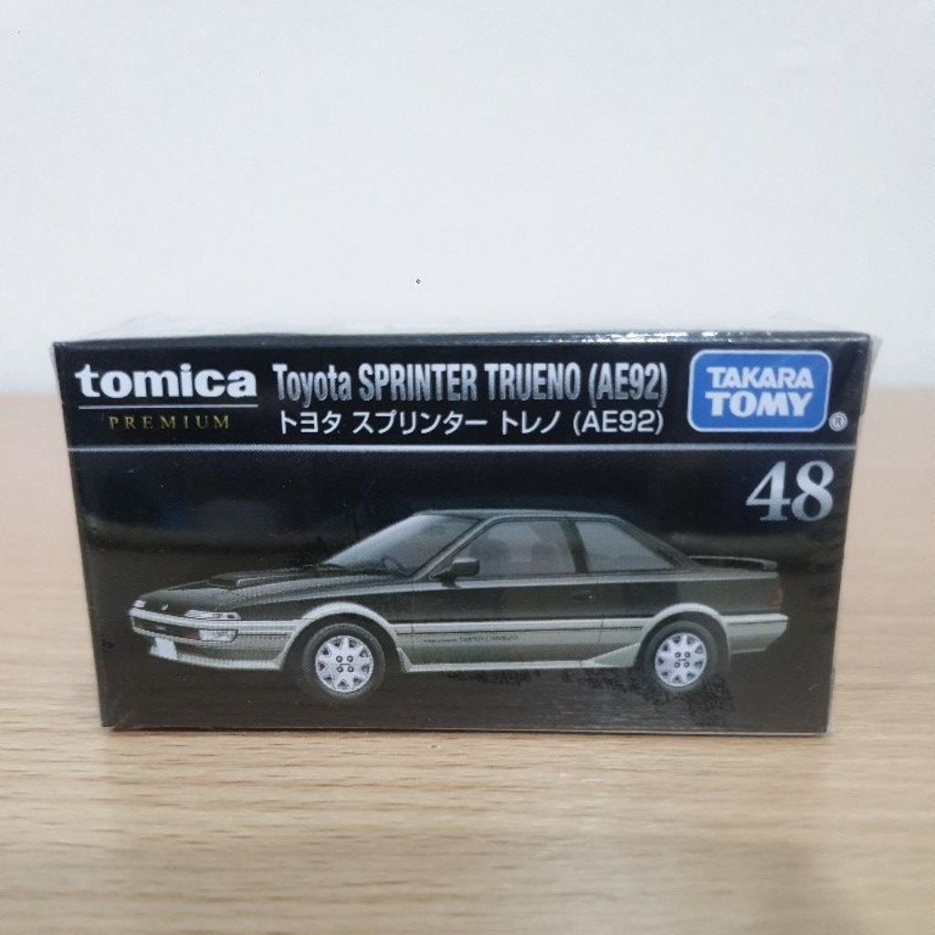 Tomica Premium 48 Toyota Sprinter Trueno (AE92) รถเหล็ก โตโยต้า Takara Tomy