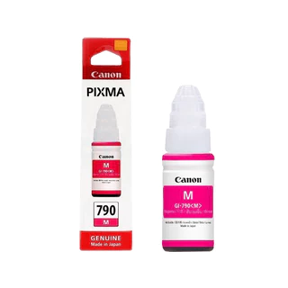 Canon GI-790 (พร้อมกล่อง）Bk C M Y Original สีดำ ฟ้า ชมพู เหลือง หมึกเติมแท้ FOR G1000,G2000, G3000,G4000,G1010,G2010,G30
