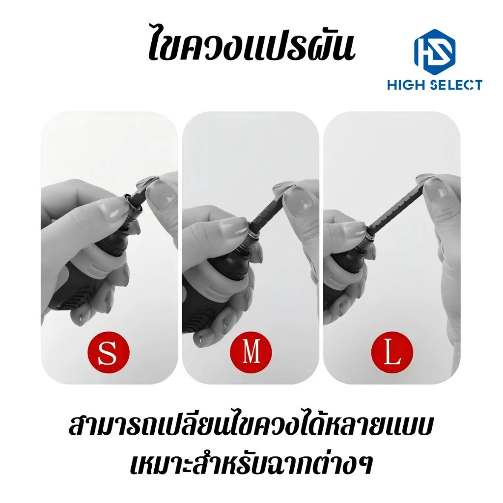 【26in1】 แบบพกพา ไขควง หัวเปลี่ยน 26 หัว อเนกประสงค์ เหมาะสำหรับ โอกาสต่างๆ ป้องกันการลื่นไถล thumbnail 8