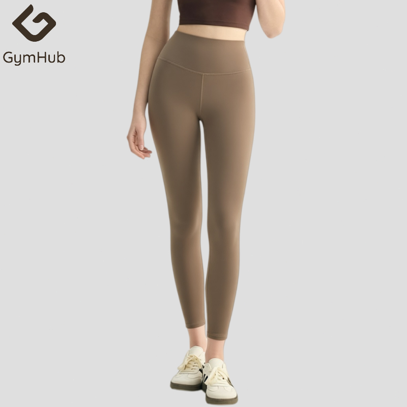 GymHub กางเกงเลกกิ้งออกกำลังกาย กระชับสัดส่วน ยกกระชับก้นทรงลูกพีช สำหรับโยคะ วิ่ง และฟิตเนส