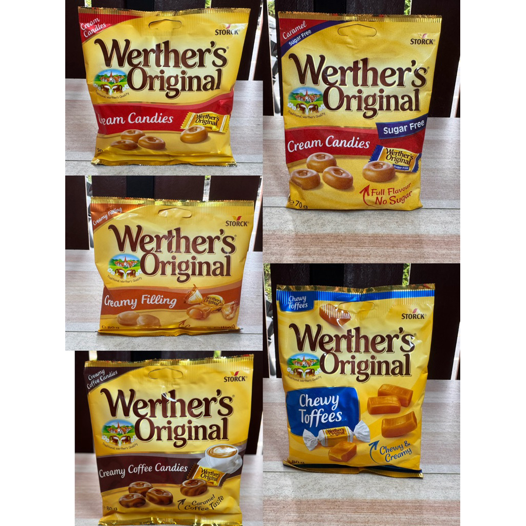 Werther’s Original ลูกอมคาราเมล มีใหเลือกหลายรสชาติ