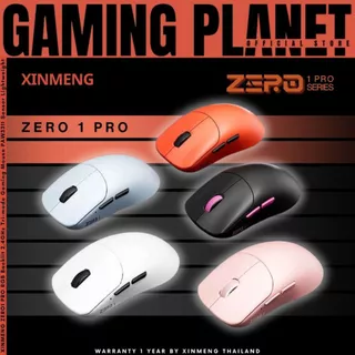 [ของแท้ 100%] XINMENG ZERO1 Pro เมาส์เกมมิ่งไร้สาย PAW3311 | 55g Ultra Light | 2.4G/BT/Wired | Optical Switch 100M