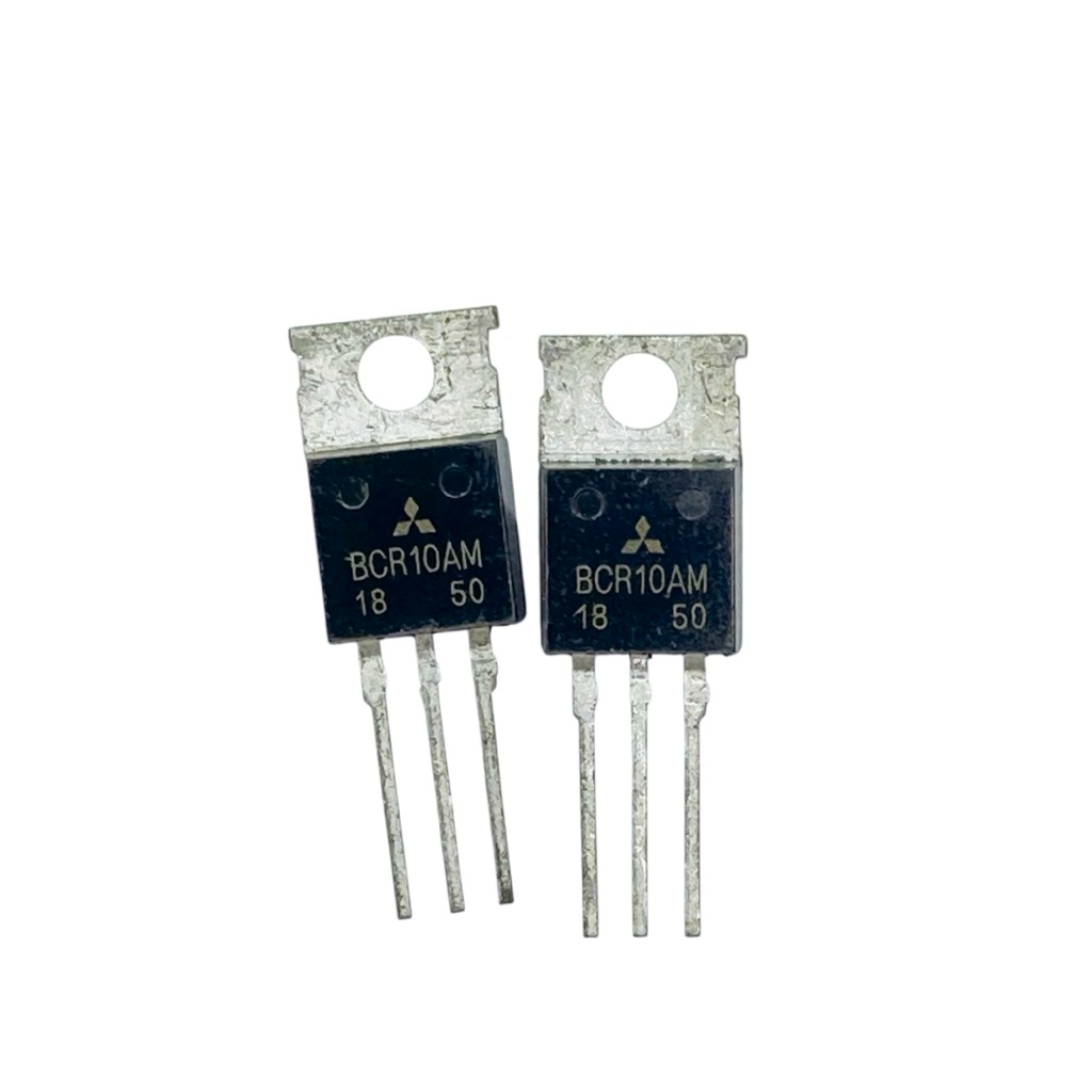 BCR10AM-18 Triac(ไตรแอก) 10A 900V(ราคาต่อ 1ชิ้น) TO-220 มีสินค้าพร้อมส่งในไทย
