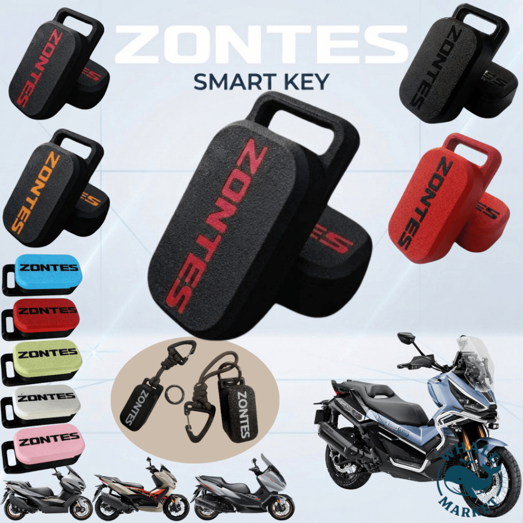 พวงกุญแจ ZONTES 150X/368K/G/D 350E/D เคสรีโมท 3D กันกระแทก Remotecase กันน้ำ พร้อมส่ง