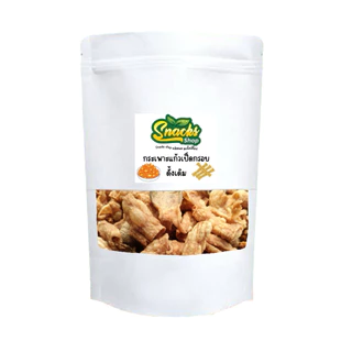 กระเพาะแก้วเป็ดกรอบ 70 กรัม พร้อมซอสพริก กรอบ อร่อย ขนมทานเล่น