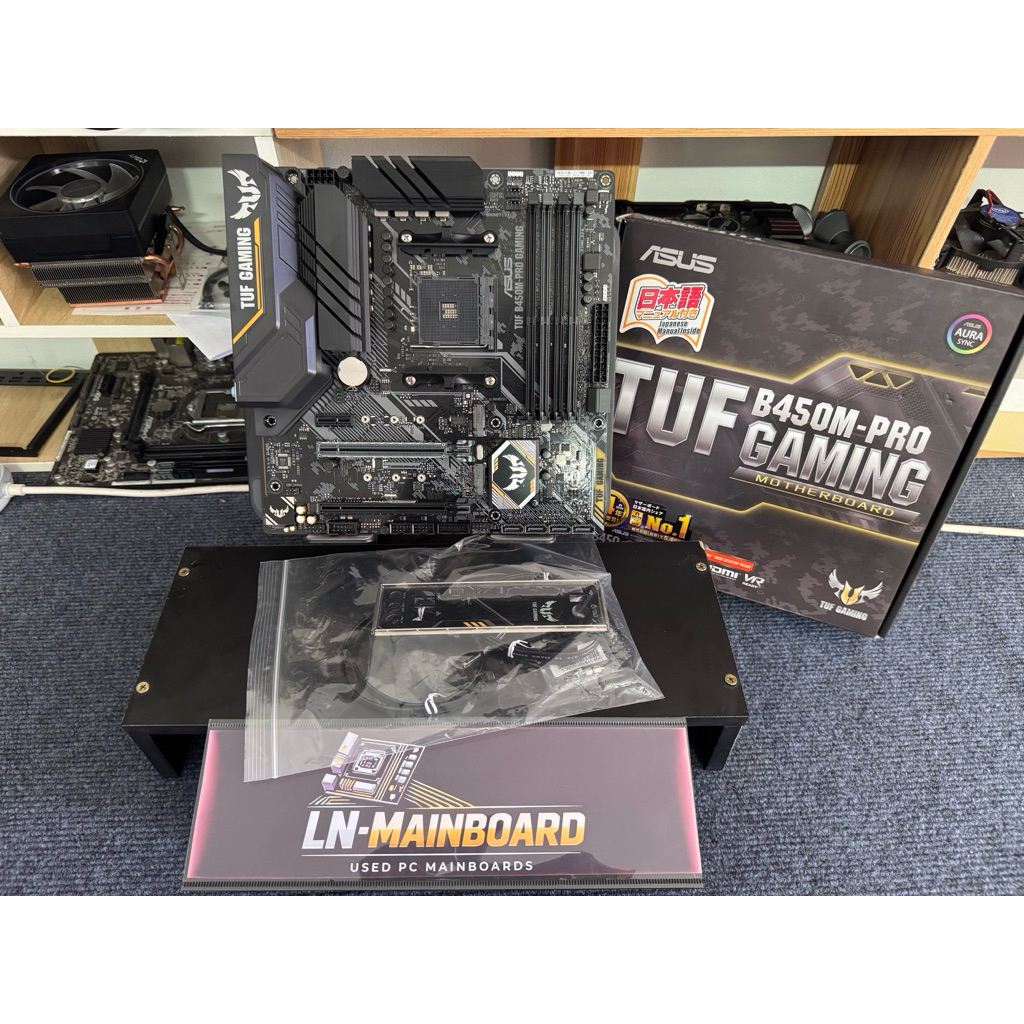 [Mainboard มือสอง] Asus Tuf B450M Pro Gaming AM4