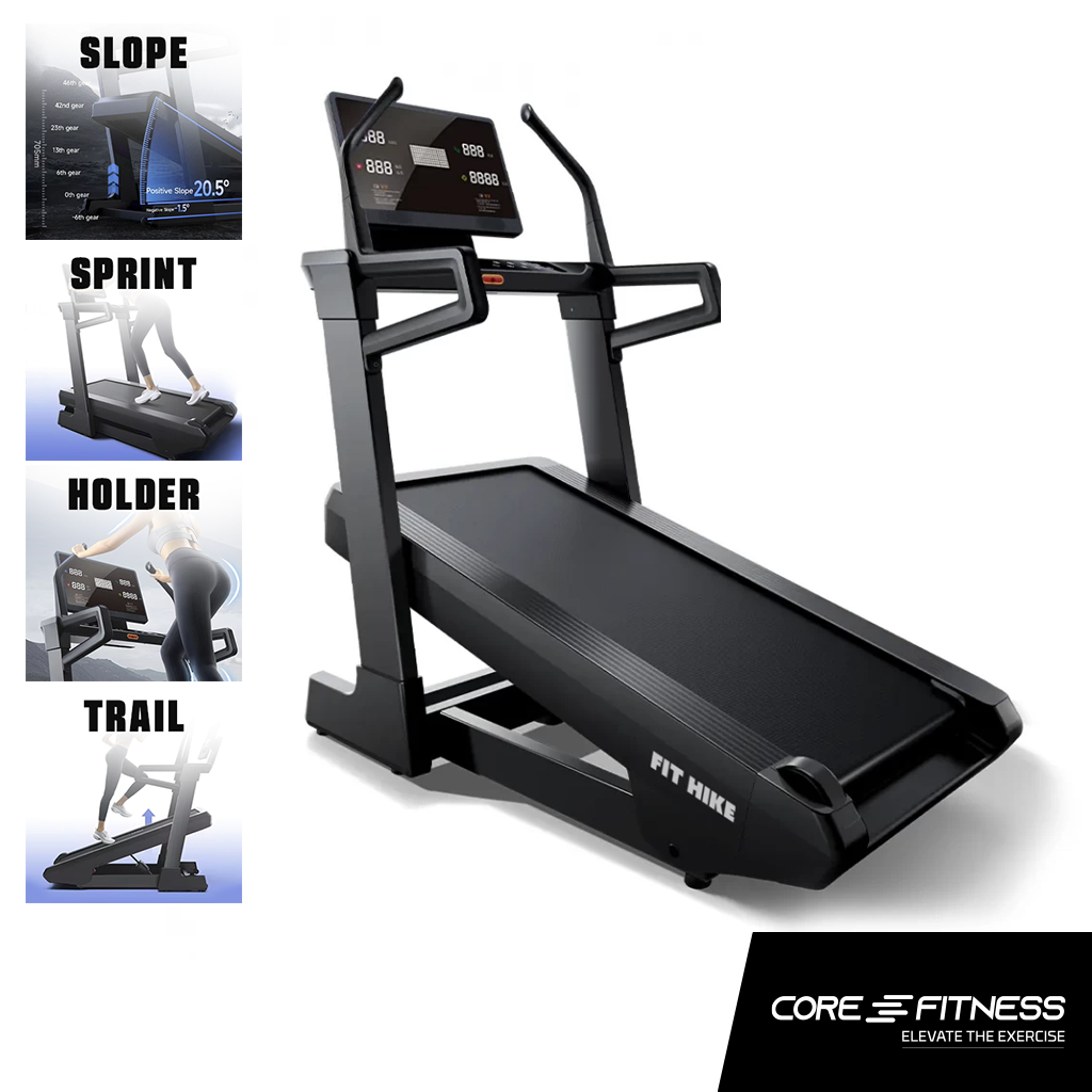 Core-Fitness ลู่วิ่ง FIT HIKE ความชันระดับสูง Incline Treadmill  (ประกันโครงสร้าง 7 ปี)