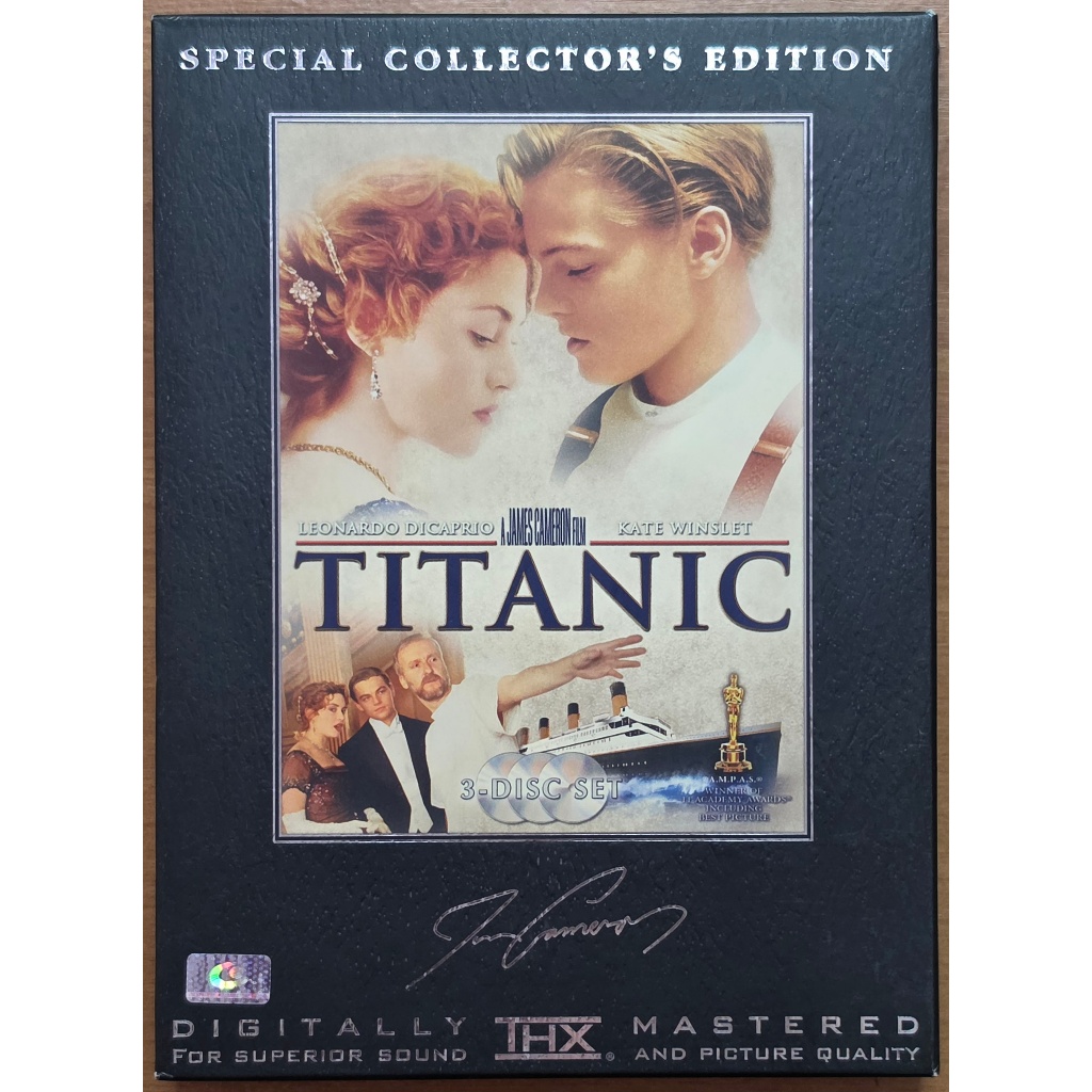 [DVD แผ่นแท้] Titanic / ไททานิค (Collector's มือสอง 3 แผ่น)
