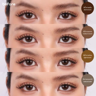 [เซ็ตคิ้ว]ปากกกาเขียนคิ้วหัวปลายคู่ + เจลคิ้วปัดใสแบบละมุน balooami the brow duo