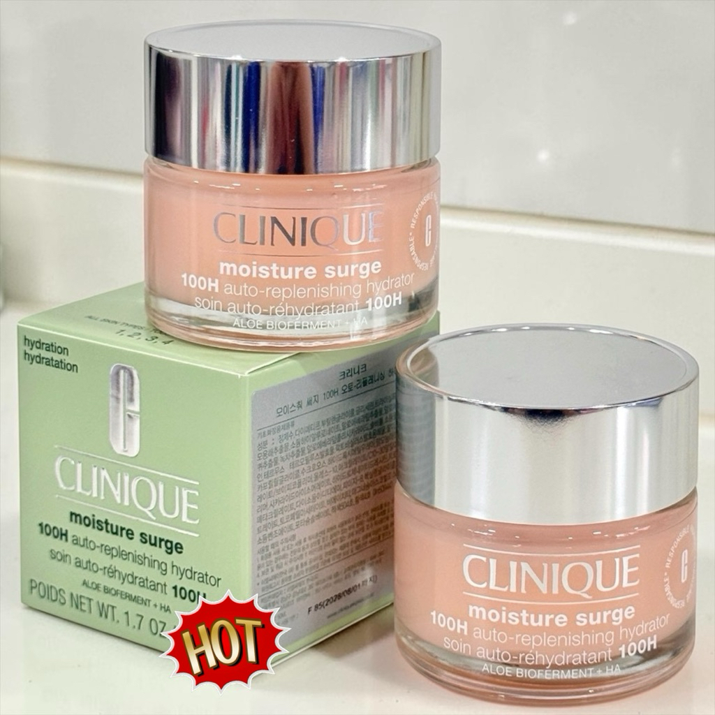 CLINIQUE  มอยเจอร์ไรเซอร์ Moisture Surge 100H Auto-Replenishing Hydrator มีขนาดให้เลือก