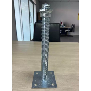 เกลียวปรับระดับ แจ็คเบส 40 cm. Jack Base เพลา 32mm. บรรจุ 4 ชิ้น/กล่อง)
