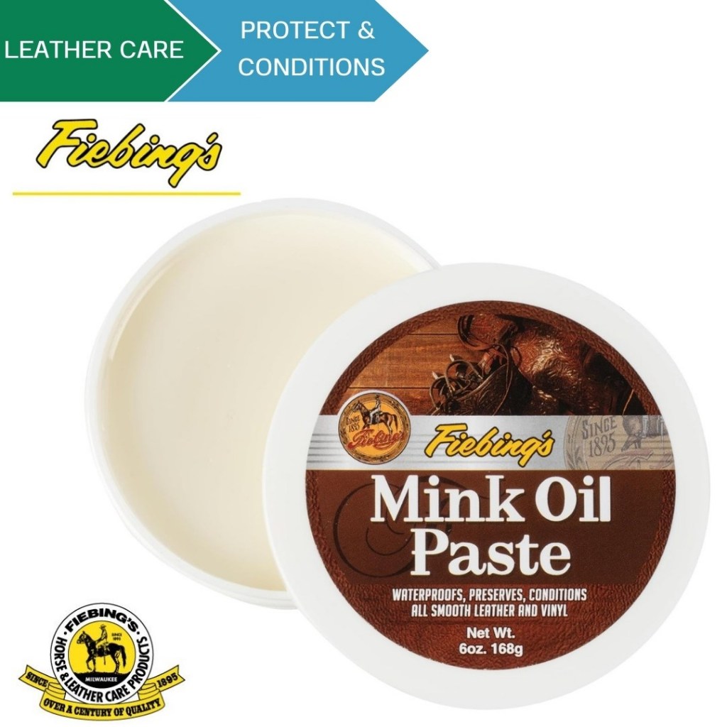 Fiebing's Mink Oil Paste มิงค์ออยล์ สำหรับบำรุงหนังผิวเรียบ