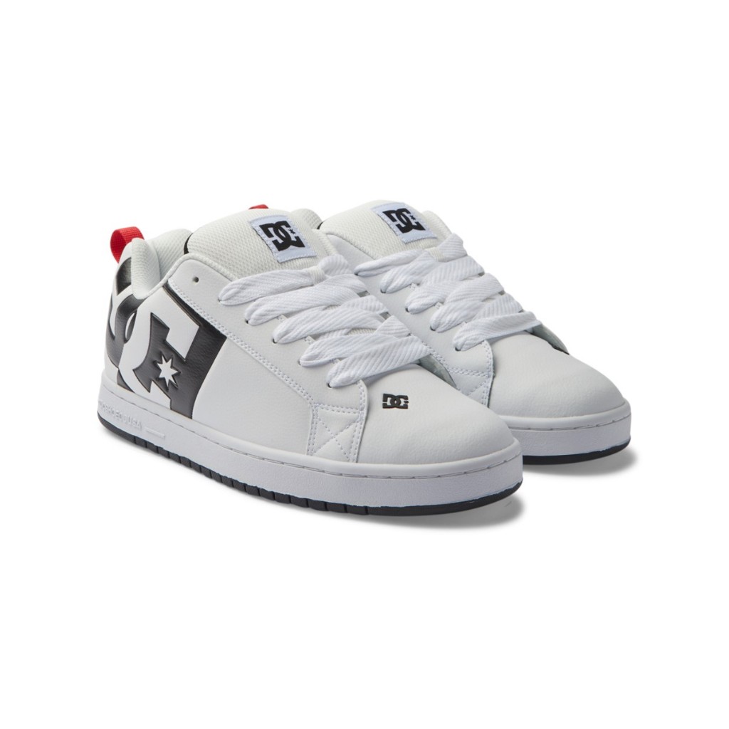 DC SHOES รองเท้าผ้าใบผู้ชาย Mens Court Graffik Shoes (WLK) 261 ADYS100442-WLK