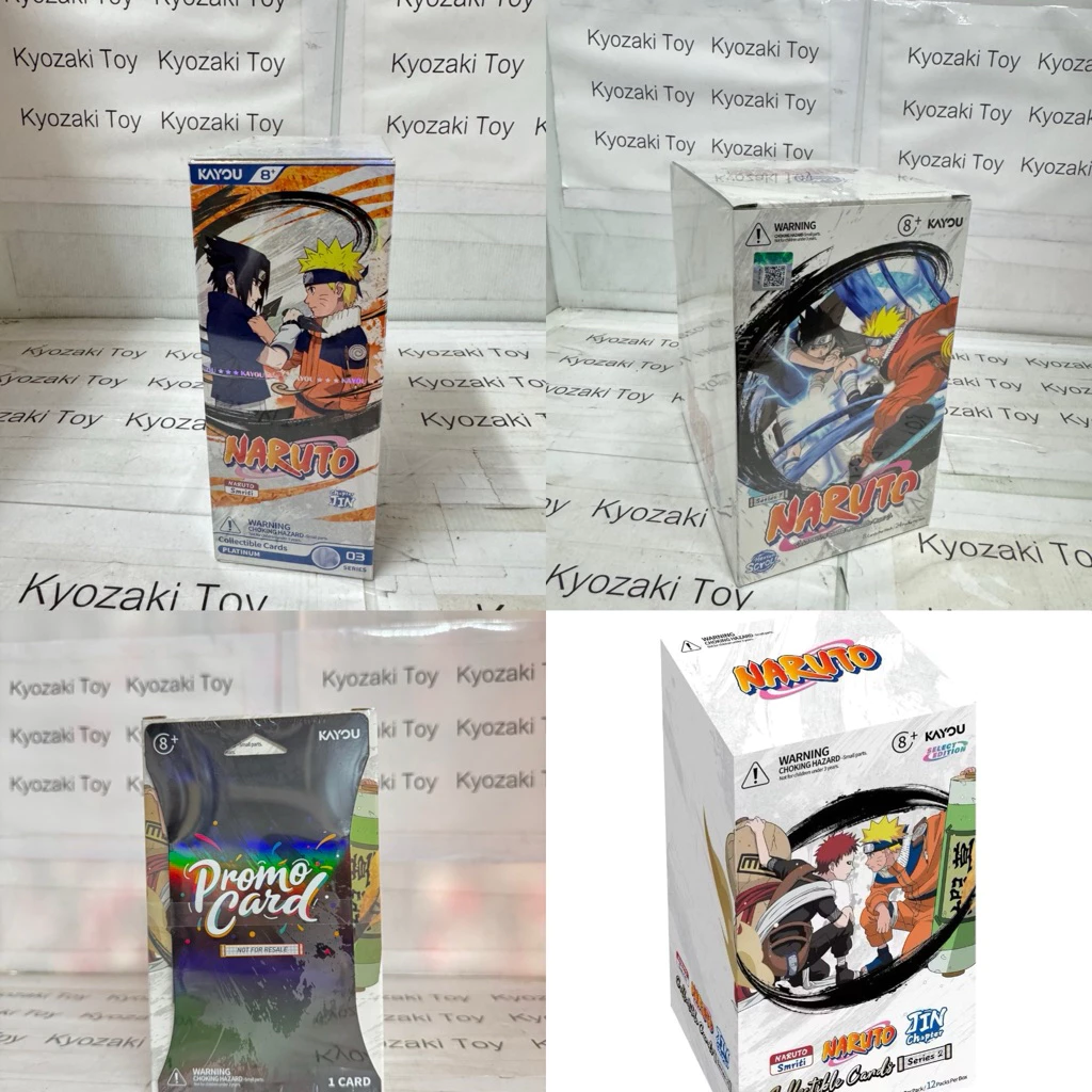 Kayou Card Ver.US Naruto EarthScroll Jin การ์ดนารูโตะ นารุโตะ ข่าโหยว สภาพกล่องอาจจะไม่สวยครับ