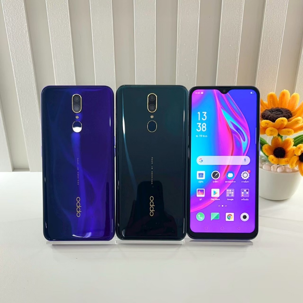มือถือรุ่น ออปโป้ F11 (หน้าจอ6.5นิ้ว แรม4 แรม64/128 แอนดรอดย์9.0 แบตเตอรี่4020mAh)-มือสอง/พร้อมใช้