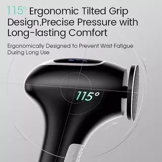 LUGX LG-628 เครื่องขัดเท้าไฟฟ้า ปรับระดับได้ 3 ระดับ ขัดส้นเท้า ผิวด้าน หนังกำพร้า ที่ขัดเท้าไฟฟ้า ช่วยขจัดเซลส์ผิวที่หย
