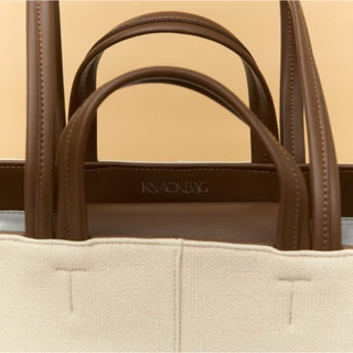 KNACKBAG - Sandy Bag - กระเป๋าแซนดี้แบ็ค ทรงช้อปปิ้งแบ็ค หนังแคนวาสสังเคราะห์ (PU Canvas)