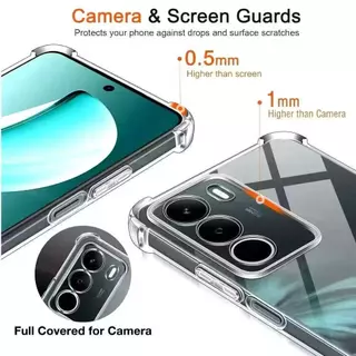 เคสใส ใช้สำหรับOppo Realme C85 C75 C75X C71 C67 C65 C63 C61 C55 C53 C51 Note80 Note70 Note50 Note60พร้อมจัดส่ง กันกระแทก