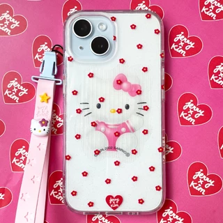 Tiny Ume clear glitter double layers case 🤳🏼🌼 Jerryxkimdotstick