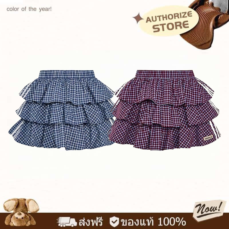 ⭐️ ของแท้ 100%⭐️ Adidas Originals SS26 กระโปรงสั้น Cute cake skirt