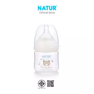 [NEW] NATUR เนเจอร์ INFINIT ขวดนม ขวดนมคอกว้าง อินฟินิท PP 3oz (แพ็ก 1 ขวด)