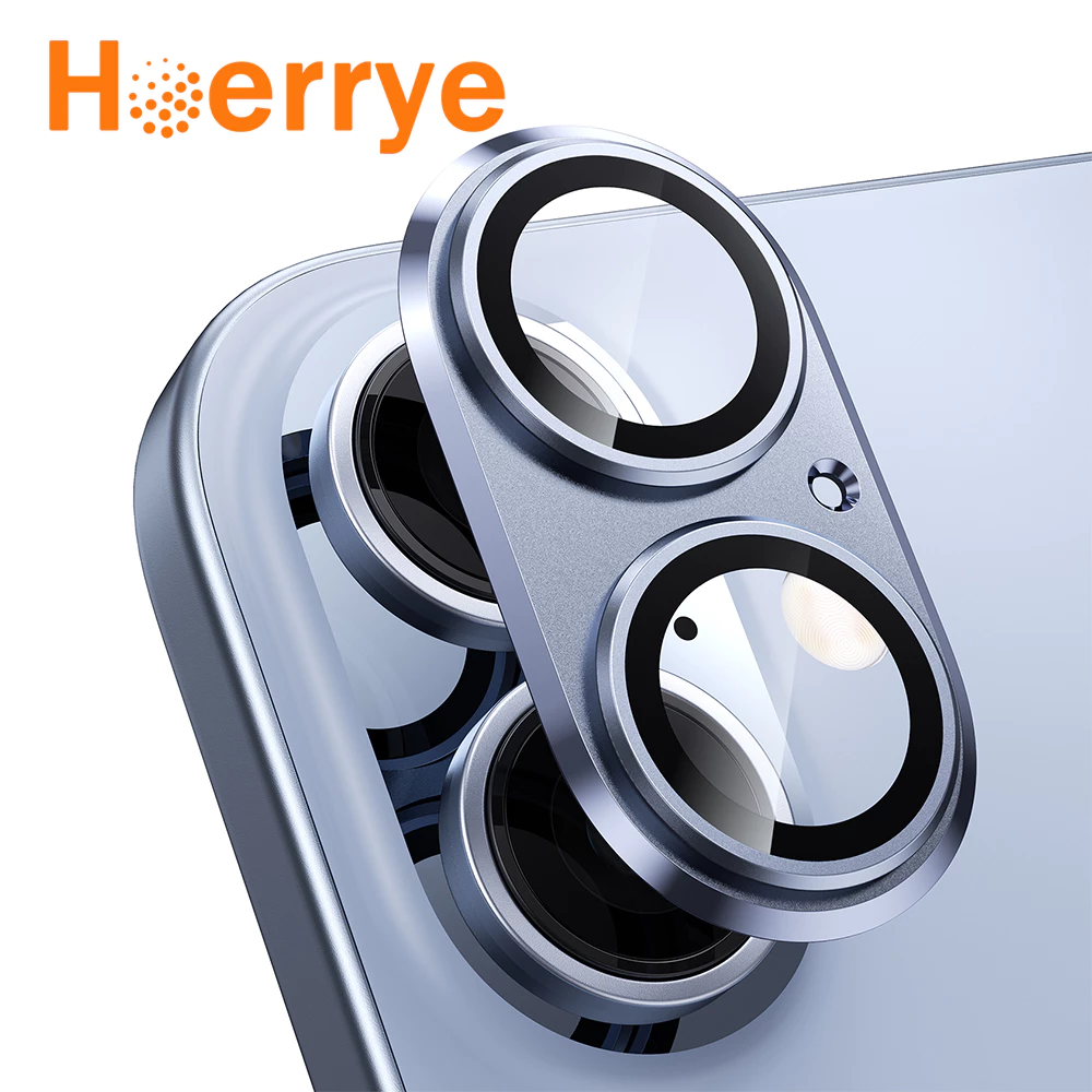 ใหม่ Hoerrye ฟิล์มกระจก ใช้กับ iPhone 17 HD กระจกนิรภัย ไอโฟน 16 15 Plus กล้องหลัง ป้องกันรอยขีดข่วน ไม่มีฟองอากาศ