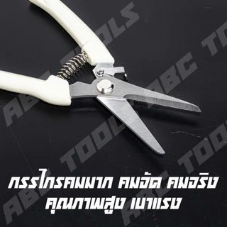 กรรไกร กรรไกรตัดกิ่งไม้ กรรไกรอเนกประสงค์ 7 นิ้ว และ 7.5 นิ้ว เกรดพรีเมี่ยม กรรไกรตัดไม้ กรรไกรตัดโลหะ สแตนเลส กรรไกร คม