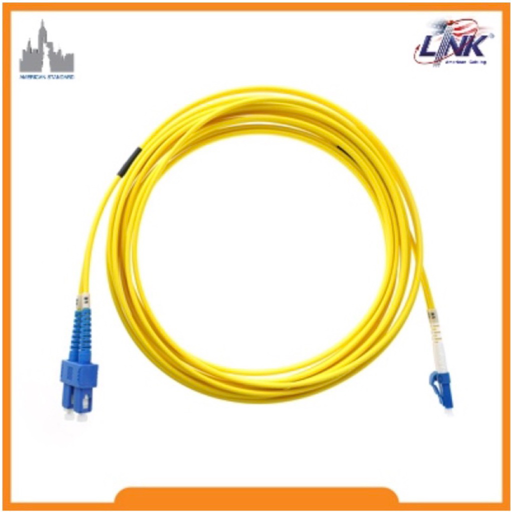 Link UFP962D31-03 Fiber Optic SC-LC Patch Cord 9/125 μm (OS2)