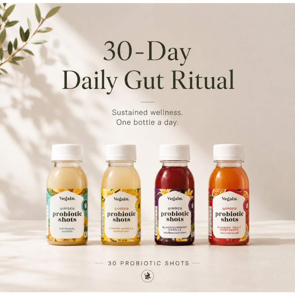 Vēgain 30-Day Deep Reset Program วีเกน โปรแกรมดูแลลำไส้ กรดไหลย้อนต่อเนื่อง 30 วัน เพื่อผลลัพธ์ที่ชัดเจนและยั่งยืน