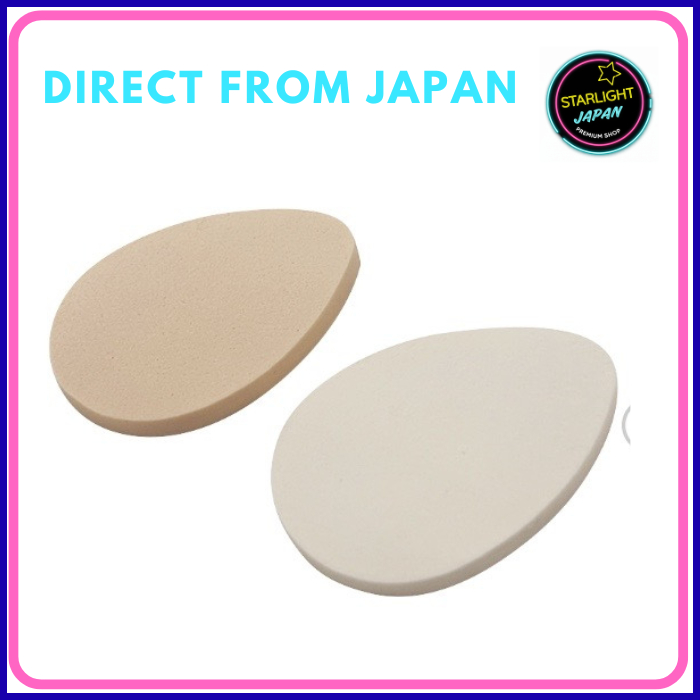 DAISO Japan Makeup Sponge Egg Shape 10pcs Soft Foundation Puff Beauty Blender  [Direct from Japan]