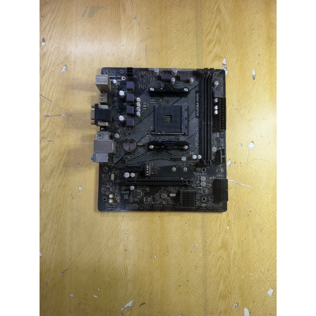 ขายMBมือสอง ASROCK A520M-HVS AM4