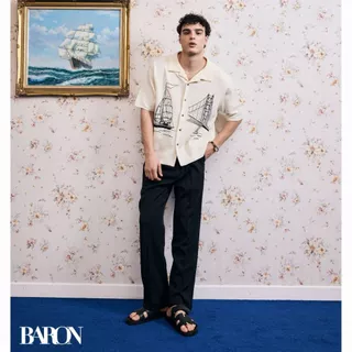 BARON Relax regular pants กางเกงผู้ชาย ผ้า Light weight พรีเมียม เบา สบาย Man Clothing
